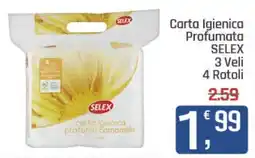 Ottimo Market Carta igienica profumata SELEX offerta
