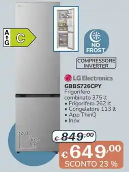 Al Pentolone LG Frigorifero combinato offerta