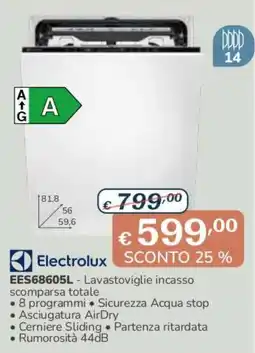Al Pentolone Electrolux Lavastoviglie incasso offerta