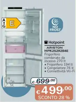 Al Pentolone Hotpoint Ariston Frigorifero combinato offerta