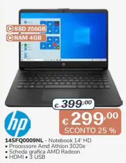 Al Pentolone hp Notebook 14' HD offerta