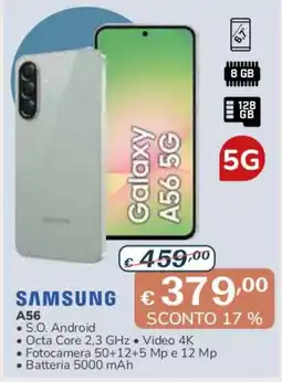 Al Pentolone Samsung A56 offerta