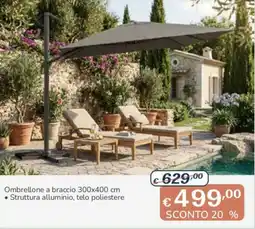 Al Pentolone Ombrellone a braccio offerta