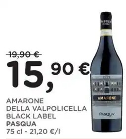 Poli Amarone della Valpolicella Black Label Pasqua offerta