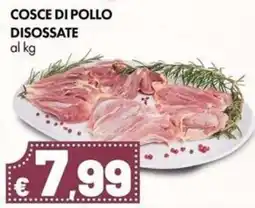 Supermercati Vinci Cosce di pollo disossate offerta