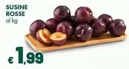 Supermercati Vinci Susine rosse offerta