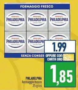 Ciro Amodio Philadelphia formaggio fresco offerta