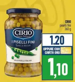 Ciro Amodio Cirio I piselli fini offerta