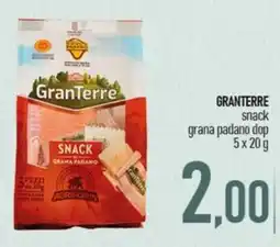 Ciro Amodio GranTerre snack grana padano dop offerta