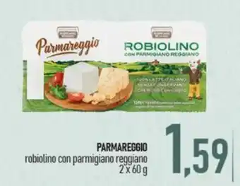 Ciro Amodio Parmareggio robiolino con parmigiano reggiano offerta