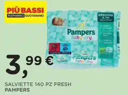 Poli Salviette fresh Pampers offerta