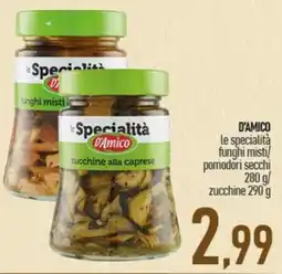 Ciro Amodio D'Amico le specialità zucchine alla caprese offerta