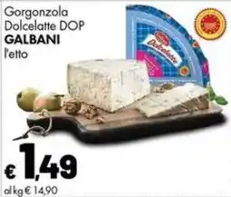 Supermercati Vinci Gorgonzola Dolcelatte DOP Galbani offerta