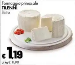 Supermercati Vinci Tilenni Formaggio Primosale offerta