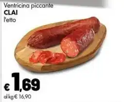 Supermercati Vinci Ventricina piccante CLAI offerta