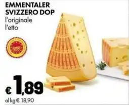 Supermercati Vinci Emmentaler svizzero dop offerta