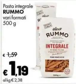 Supermercati Vinci Pasta integrale Rummo offerta