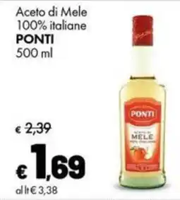Supermercati Vinci Aceto di Mele Ponti offerta