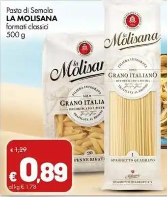 Supermercati Vinci Pasta di Semola La Molisana offerta