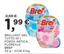Poli Brilliant Gel Tutto in 1 Forza Artica, Floreale Bref offerta