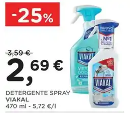 Poli Detergente spray Viakal offerta