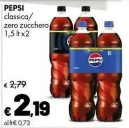 Supermercati Vinci Pepsi classica/zero zucchero offerta