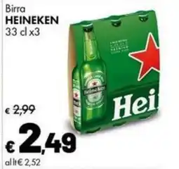 Supermercati Vinci Birra Heineken offerta