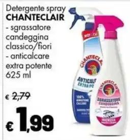 Supermercati Vinci Detergente spray Chanteclair offerta