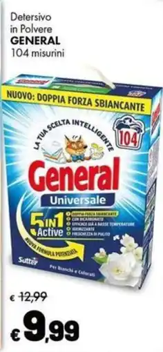 Supermercati Vinci Detersivo in Polvere General Universale offerta