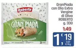 Ottimo Market GranPiada con Olio Extra Vergine di Oliva ROBERTO offerta