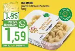 Ciro Amodio Gnocchi di farina Cirio Amodio offerta