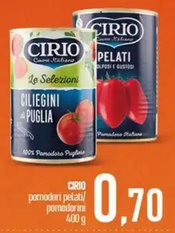 Ciro Amodio Cirio pomodori pelati/pomodorini offerta
