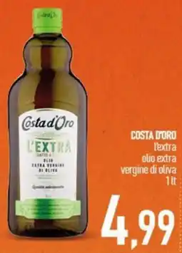 Ciro Amodio Costa d'Oro l'extra olio extra vergine di oliva offerta