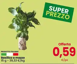 Interspar Basilico a mazzo offerta