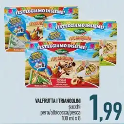 Ciro Amodio Valfrutta i triangolini succhi offerta