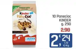 Ottimo Market Kinder Pan e Cioc offerta
