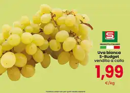 Interspar Uva bianca S-Budget offerta