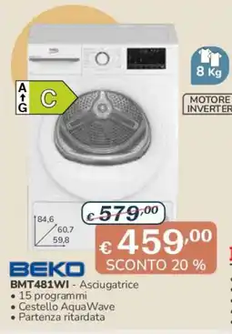 Al Pentolone Beko Asciugatrice offerta