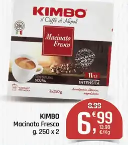 Ottimo Market Kimbo Macinato Fresco offerta