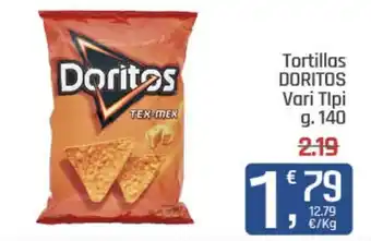 Tortillas DORITOS Vari Tipi