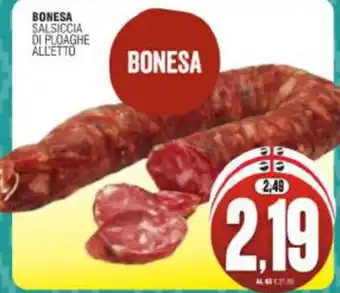 Bonesa Salsiccia di Ploaghe all'etto