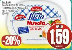 Vicino a te supermercati Santa Lucia Nuvola formaggio spalmabile alla ricotta offerta