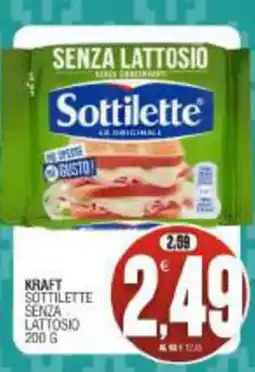 Vicino a te supermercati Kraft Sottilette senza lattosio offerta