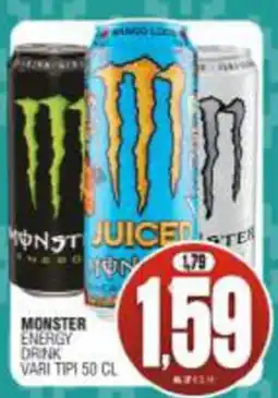 Vicino a te supermercati Monster Energy Drink offerta