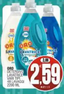 Vicino a te supermercati Oro detersivo lavatrice offerta