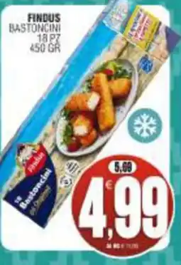 Vicino a te supermercati Findus Bastoncini offerta