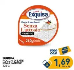 SeBón Supermercati Exquisa fiocchi di latte senza lattosio offerta