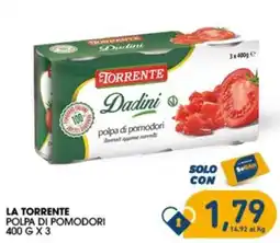 SeBón Supermercati La Torrente polpa di pomodori offerta