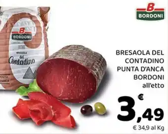 Bresaola del Contadino Punta d'Anca Bordoni