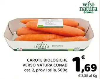 Carote biologiche Verso Natura